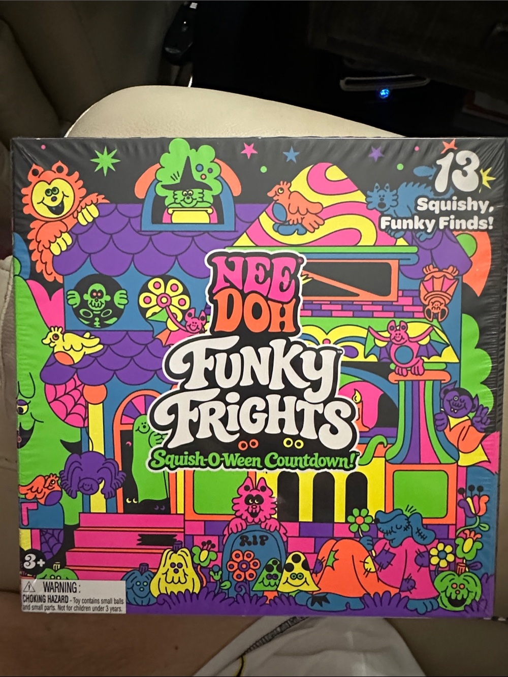 Authentic Funky Frights Squish-O-Ween advent calendar